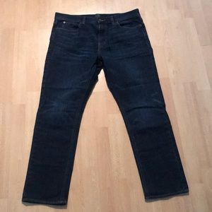 Men’s J. Crew Sutton dark wash jeans 34x30